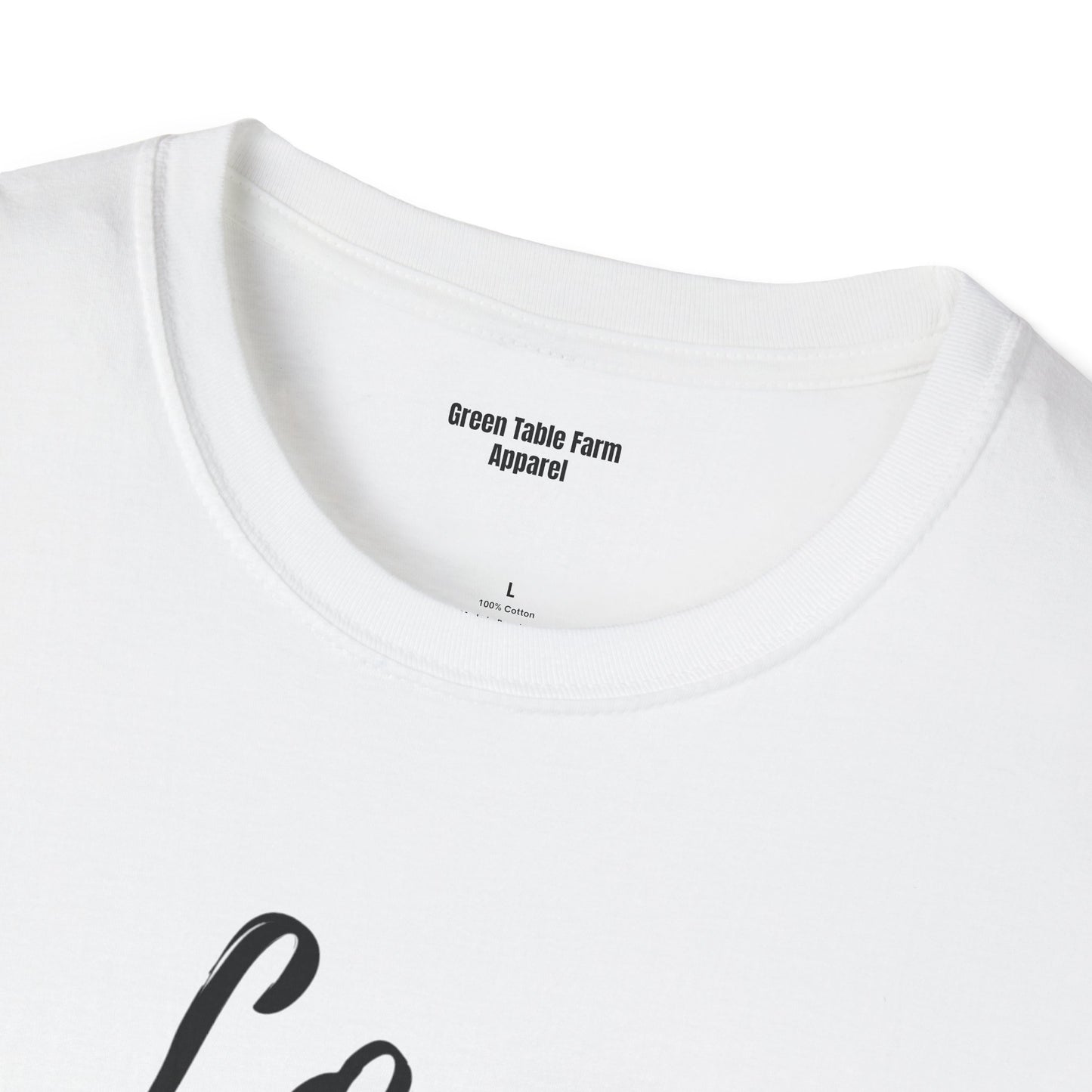 Love Your Farmer Unisex Softstyle T-Shirt - Cozy Gift for Farmers & Agriculture Supporters