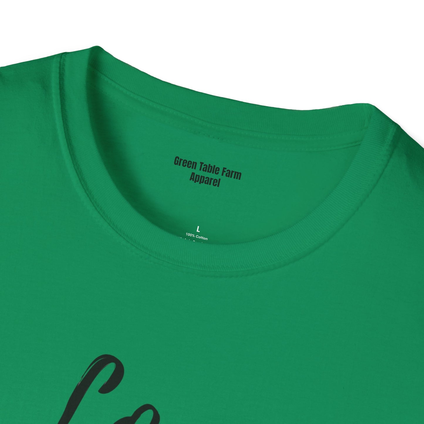 Love Your Farmer Unisex Softstyle T-Shirt - Cozy Gift for Farmers & Agriculture Supporters