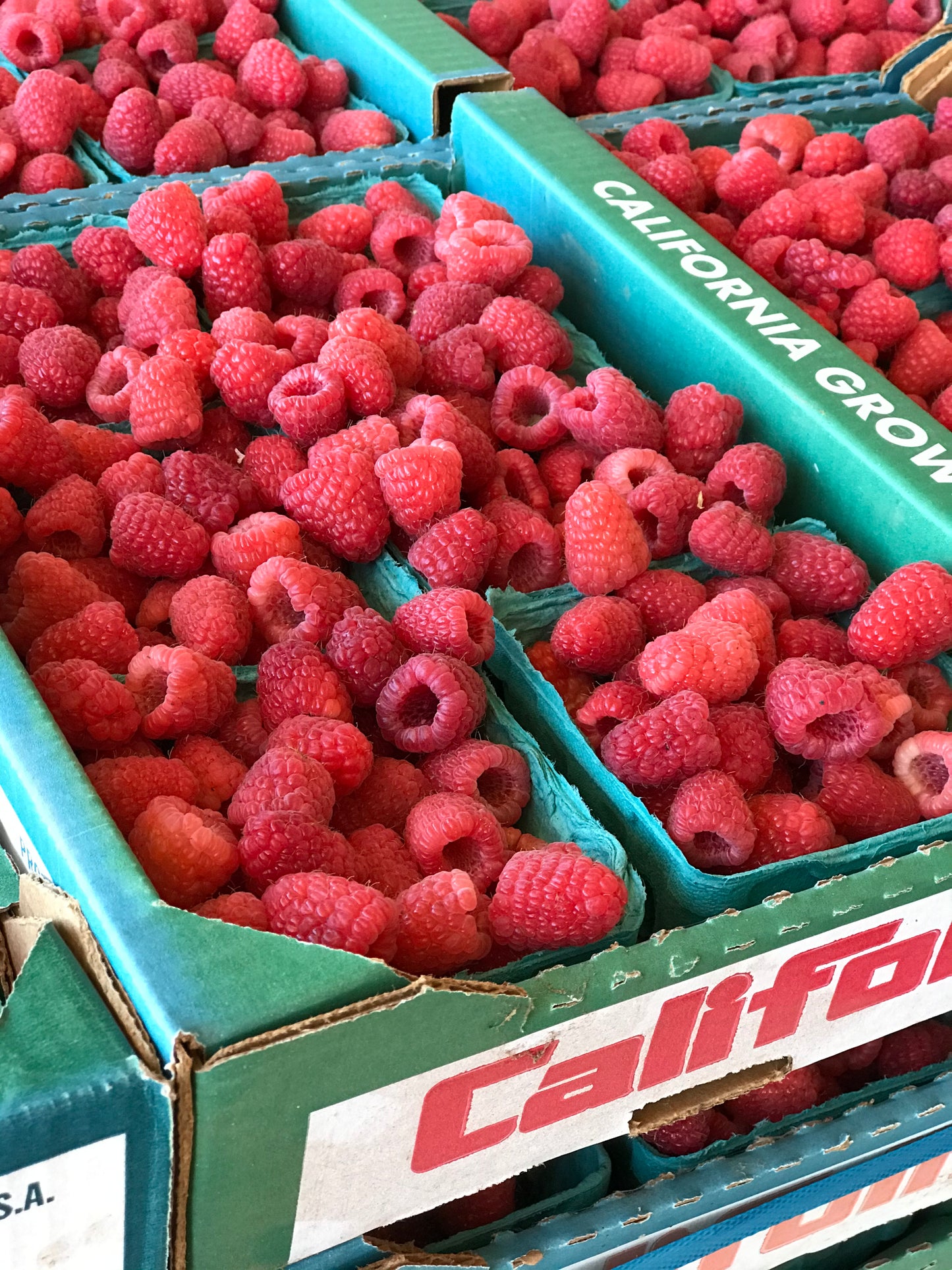 Half Flat Raspberries